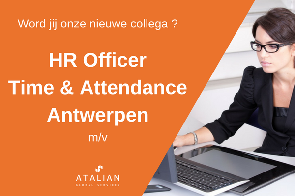 ATALIAN HR Officer T&A Antwerpen