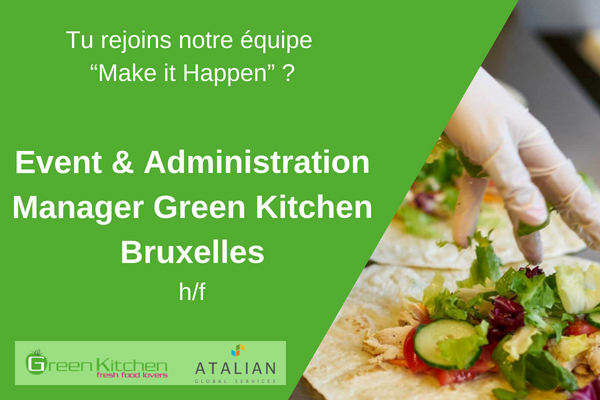 Event & Administration Manager Green Kitchen