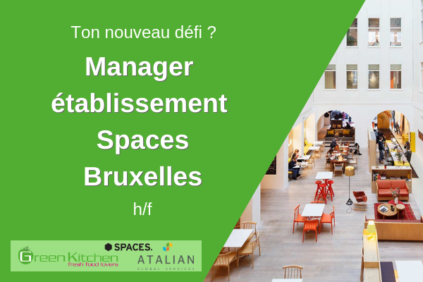 SPACES Manager Green Kitchen BXL