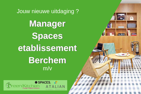 SPACES Manager Green Kitchen Berchem