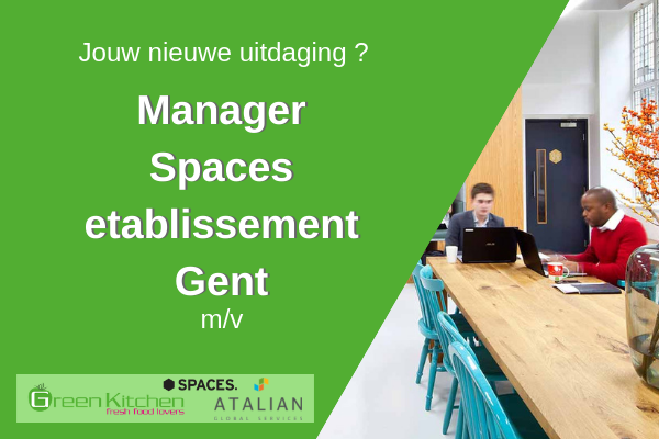 SPACES Manager Green Kitchen Gent
