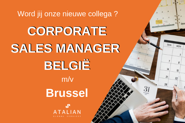 Corporate Sales Manager België