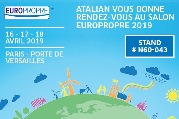 ATALIAN présent au salon Europropre 2019
