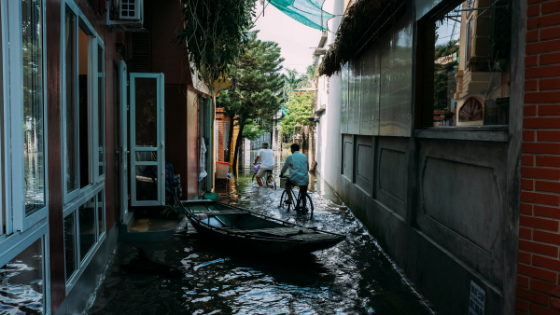 Deep-clean-after-flooded-home-premises